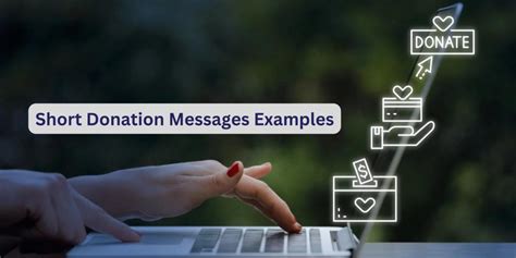 free short donation messages examples|How To Write Effective Short Donations Messages (+ Templates).